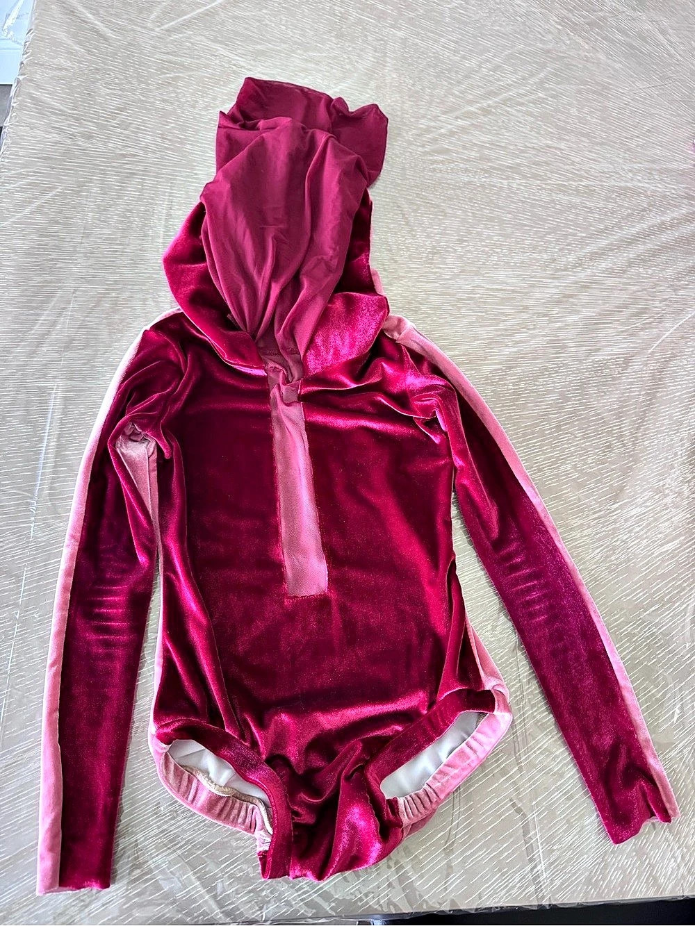 Contemporary child large Velvet Costume